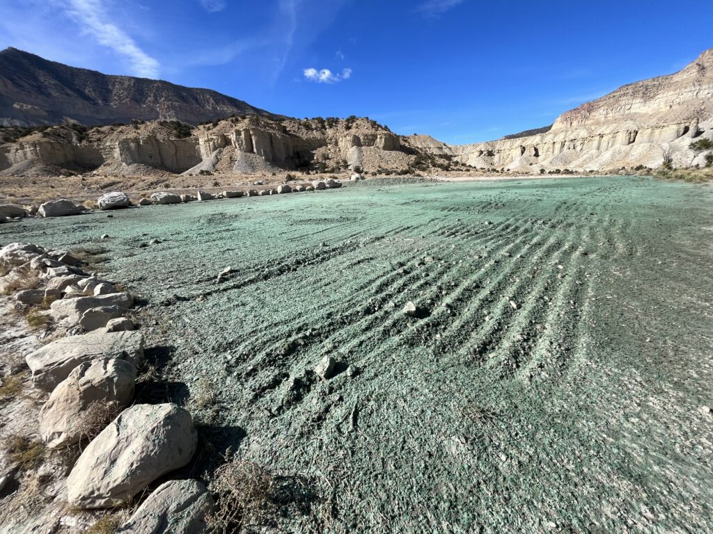 Millsite Reservoir reclamation UT  